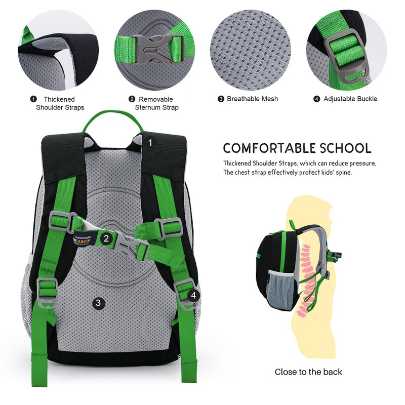MOUNTAINTOP Kids Toddler Backpack for Boys Girls Preschool Kindergarten Bag - Image 3